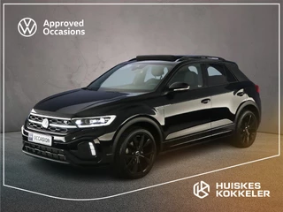 Hoofdafbeelding Volkswagen T-Roc Volkswagen T-Roc R-Line 1.5 TSI 150pk DSG Automaat Panoramadak, Trekhaak, Black style, Achteruitrijcamera, Beats audio, Elektrische achterklep, Adaptive cruise control