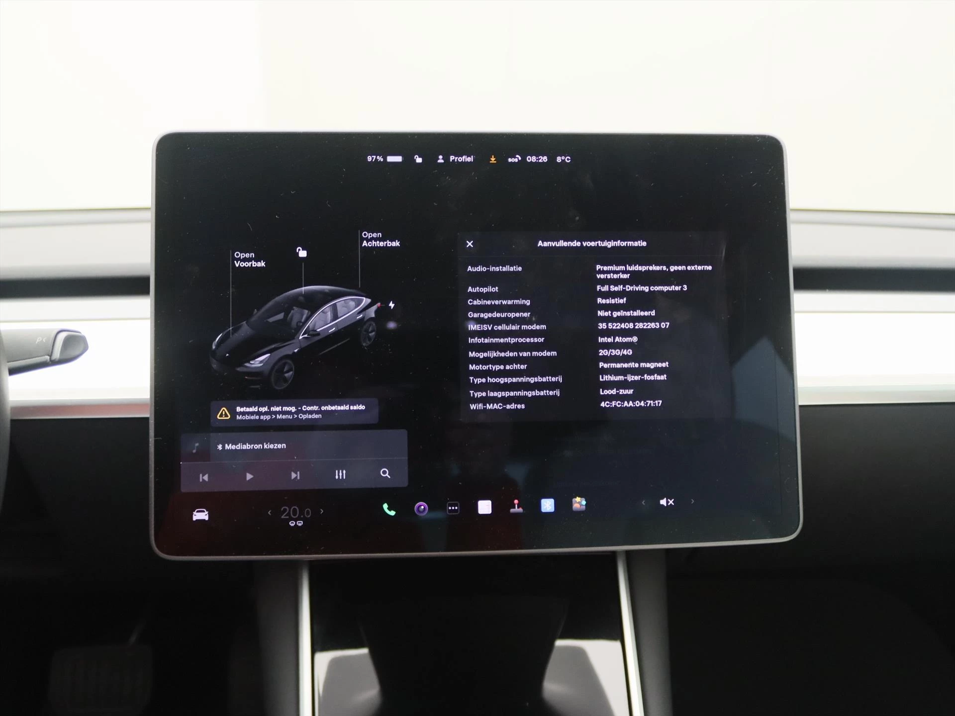 Hoofdafbeelding Tesla Model 3