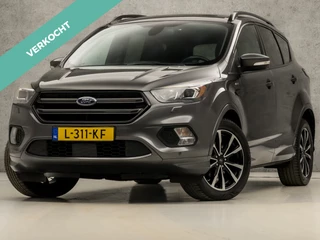 Ford Kuga 1.5 EcoBoost ST Line 150Pk (PANORAMADAK, APPLE CARPLAY, GROOT NAVI, LEDER/ALCANTARA, STUUR/STOELVERWARMING, SPORTSTOELEN, TREKHAAK, KEYLESS, NIEUWSTAAT)