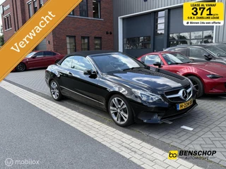 Mercedes E-klasse Cabrio 350 Prestige Comfortstoelen Leder Memory Koeling Verwarming Distronic Camera Parkeer Rijassistent Lmv