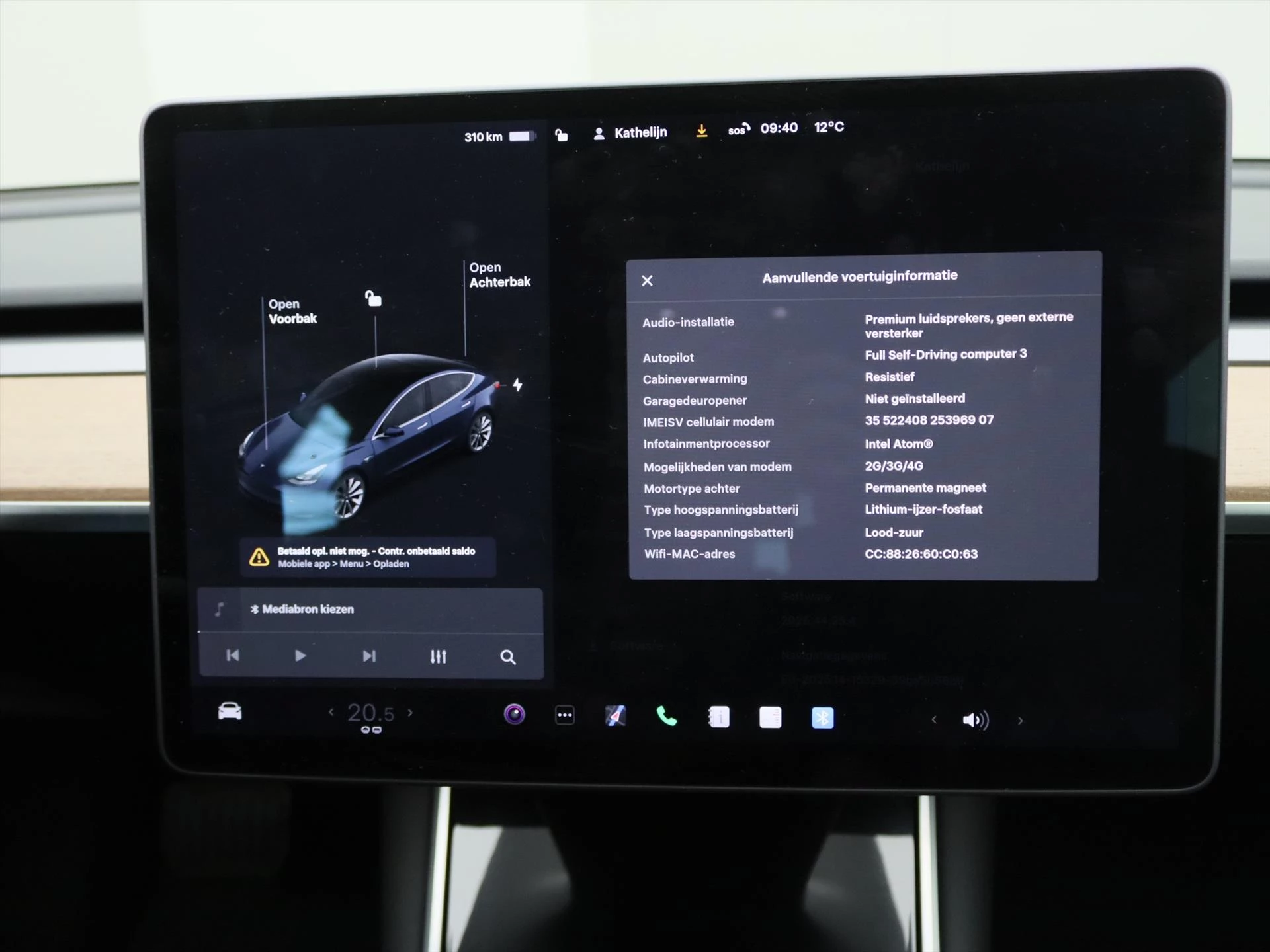 Hoofdafbeelding Tesla Model 3