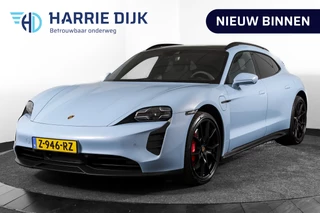 Porsche Taycan Sport Turismo GTS 93 kWh | SOH 95% | Sport Chrono | Pano | Luchtvering | Bose | ACC | 360 Camera | Stoel-+Stuuverw. | RS Spyder velgen 21" |