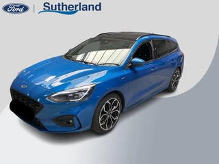 Ford Focus 2.0 EcoBlue 150pk ST-Line X Wagon | Panoramadak | Adaptive LED | Adaptive cruise control | 18 inch met rode remklauwen | Adaptive LED | Half lederen bekleding | Winter Pack | Camera