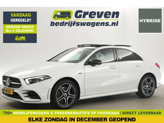 Mercedes-Benz A-Klasse 250e AMG 235PK Hybride Automaat Pano Burmester Sfeer Carplay LED Clima Camera Virtual Memory-Seats Navi PDC 18"LMV