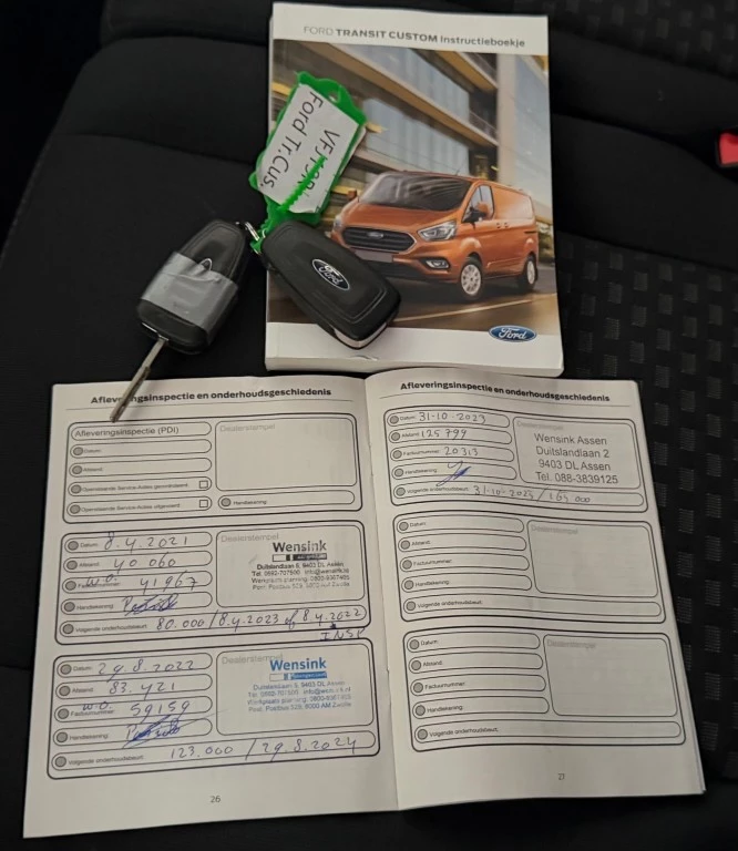Hoofdafbeelding Ford Transit Custom