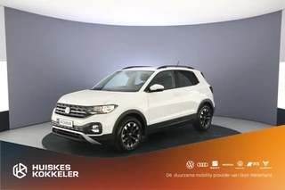 Hoofdafbeelding Volkswagen T-Cross Volkswagen T-Cross Life 1.0 TSI 110pk DSG Automaat Adaptive cruise control, Stoelverwarming, Achteruitrijcamera, Airco, DAB, Radio, Parkeersensoren, App connect
