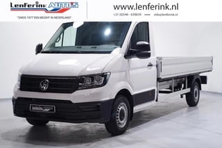 Volkswagen Crafter 2.0 TDI 140 pk L4 Pick Up / Open Laadbak Airco Cruise Control, 2-Zits LxBxH 430x203x40 cm, Nieuw