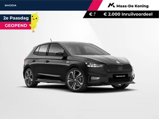 Škoda Fabia Monte Carlo 1.0 TSI 115 PK DSG | 18 inch Libra | Licht en Zicht Plus | Travel Assist | Verwarmde stoelen voor