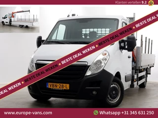 Opel Movano 2.3 CDTI 145pk E6 Open Laadbak + Kraan 08-2019