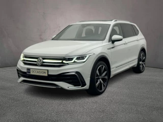 Volkswagen Tiguan Allspace R-Line Business+ 7p. 1.5 TSI 150pk DSG Automaat Trekhaak, 3e zitrij, Panoramadak, Harman Kardon audio, Adaptive cruise control, Elektrische achterklep