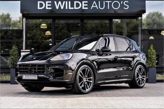 Hoofdafbeelding Porsche Cayenne Porsche Cayenne 3.0 E-Hybrid SportDesign 470pk Burmester Pano 18-weg ACC 360-camera