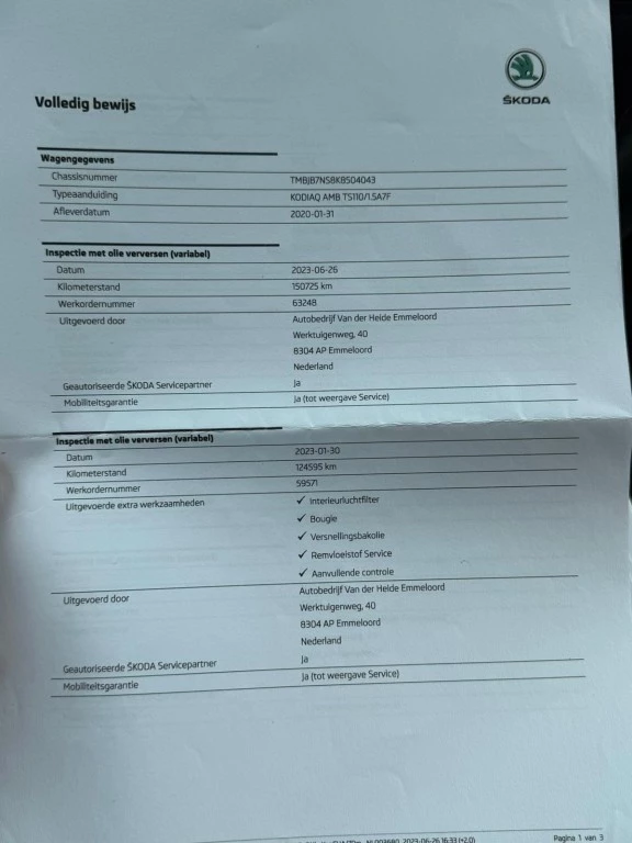 Hoofdafbeelding Škoda Kodiaq