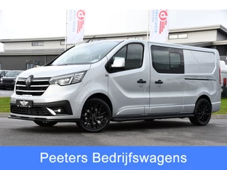 Hoofdafbeelding Renault Trafic Renault Trafic 2.0 170 T29 L2H1 Extra DC Limited Edition Facelift! 3 x Leverbaar, Virtual, Cruise, Carplay, Stoelverwarming, Clima, Automaat, LED, 170PK, 2 x Schuifdeur, Uniek!