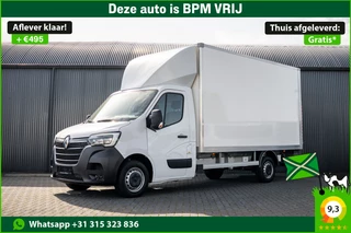 Renault Master 2.3dCi | Bakwagen met Laadklep | LED | Carplay | Camera | Cruise