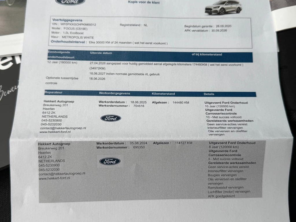 Hoofdafbeelding Ford Focus