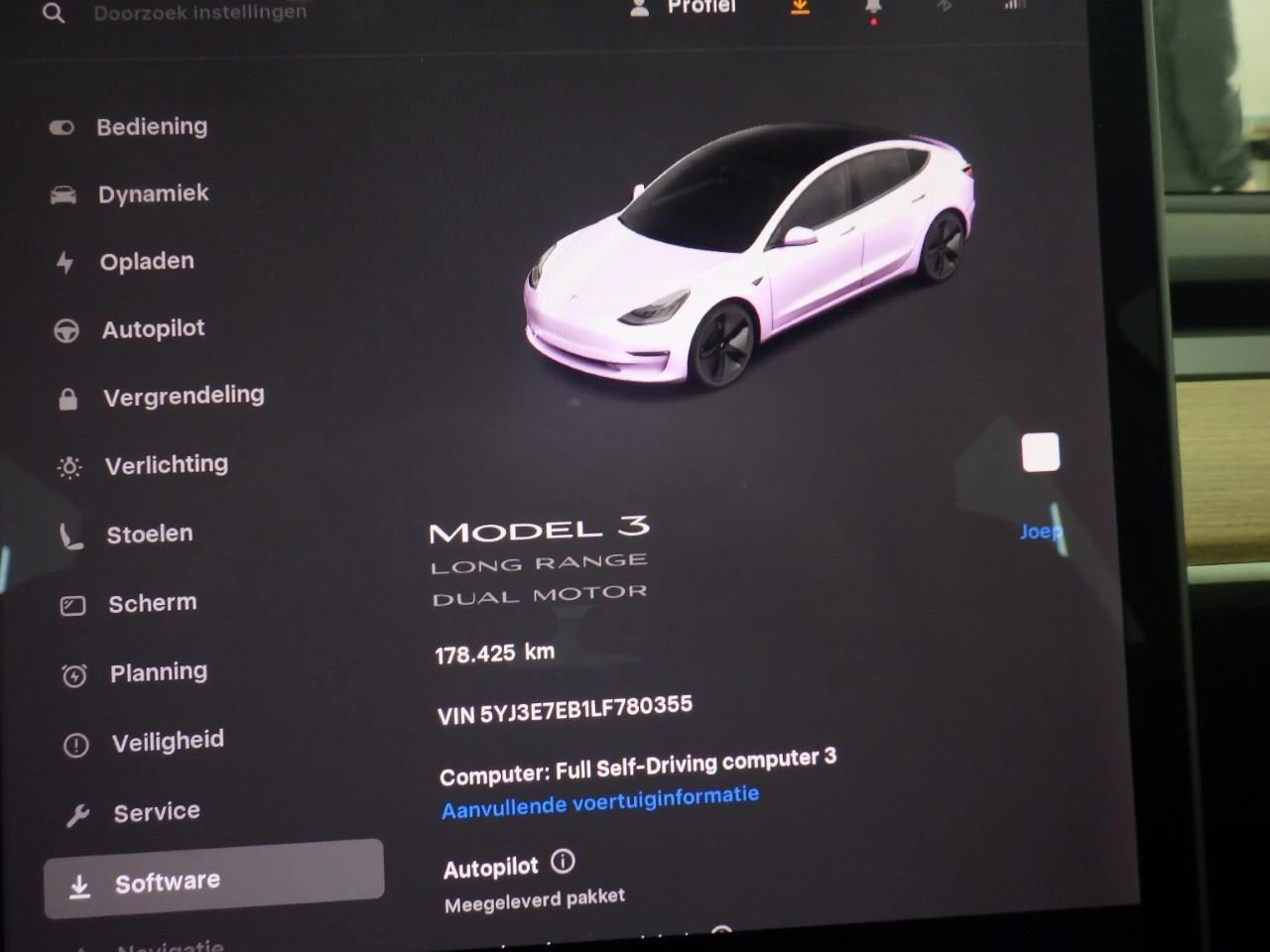 Hoofdafbeelding Tesla Model 3