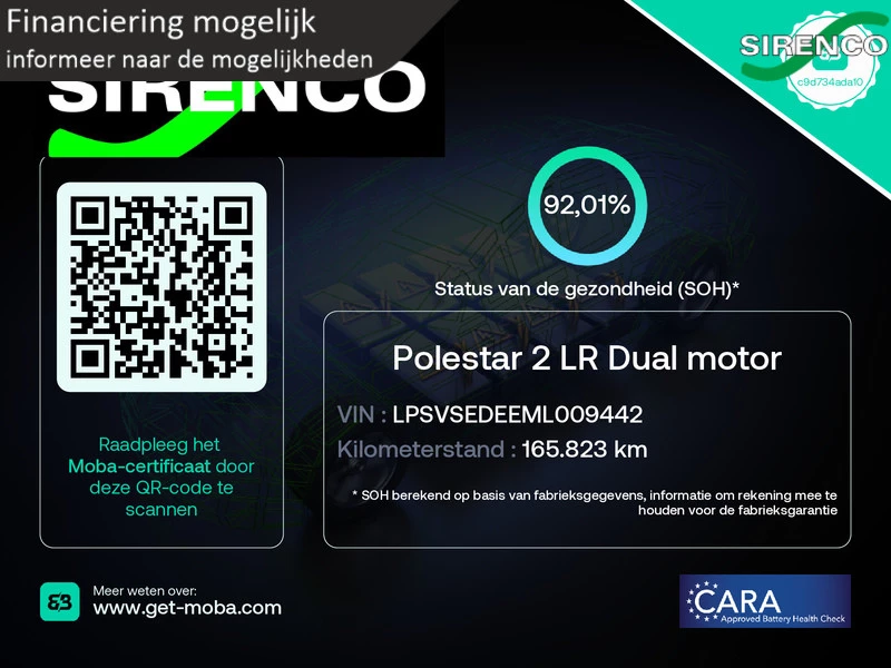 Hoofdafbeelding Polestar 2