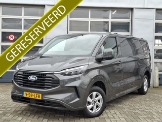 Ford Transit Custom 300 2.0 TDCI L2H1 Limited | Android Auto/Apple Carplay | LM Velgen 16" | Trekhaak | Voorstoelen Verwarmd | Verwarmde Voorruit | PDC Voor en Achter | Cruise Control | Airco |