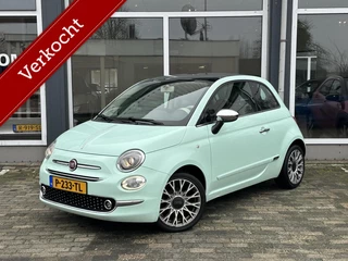 Fiat 500 1.2 Lounge|Panoramdak|Navigatie|Tel. Verb|Rijklaar