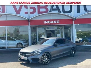 Mercedes-Benz C-Klasse C 200 AUT. AMG-PAKKET HALF-LEER NAVI CAMERA MAT-GRIJS PDC