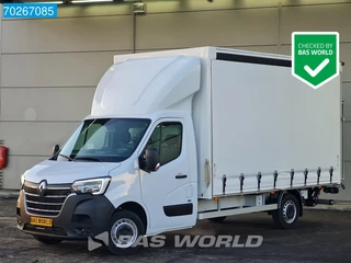 Renault Master 165PK Laadklep Schuifzeil Airco Cruise Bakwagen Meubelbak Zeilenwagen Schuifzeilen Plane 22m3 Airco Cruise control