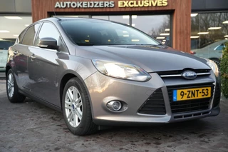 Hoofdafbeelding Ford Focus Ford Focus 1.0 EcoBoost Titanium Keyless Cruise Clima Trekhaak