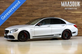 Mercedes C-klasse AMG 63 S|Kuipstoelen|Designo|Pano|360|ACC|