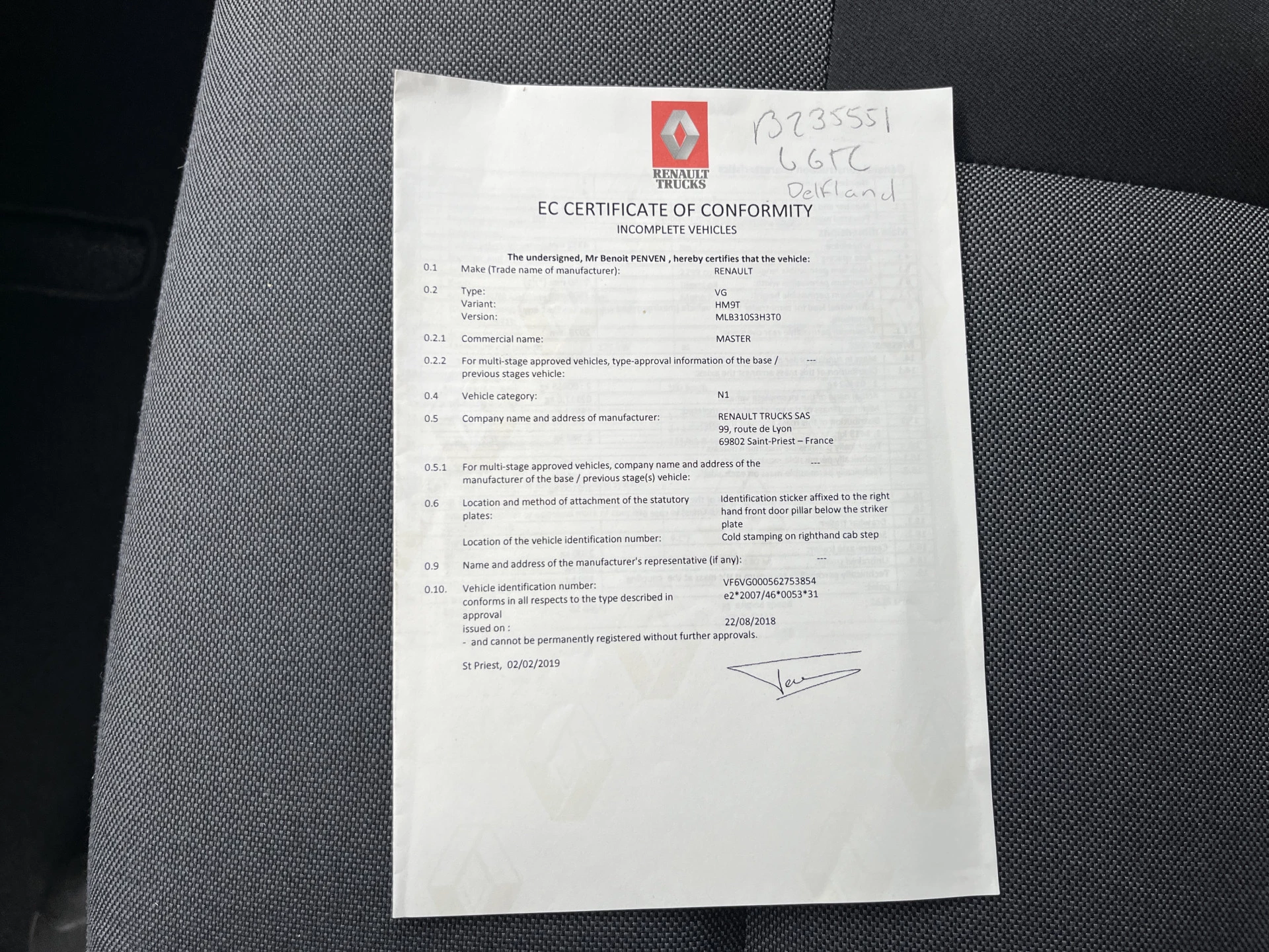 Hoofdafbeelding Renault Master