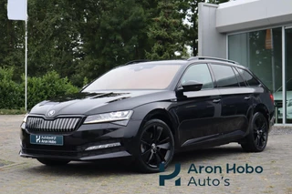 Hoofdafbeelding Škoda Superb Skoda Superb Combi 1.4 TSI iV Sportline Pano, Stoelventilatie, Memory, Trekhaak