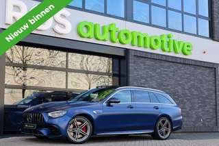 Hoofdafbeelding Mercedes-Benz E-Klasse Mercedes-Benz E-Klasse Estate AMG 63 S 4MATIC+ | FACELIFT | TRACK PACK | HUD | BURMESTER | 360 | KEYLESS | DEALER ONDH |