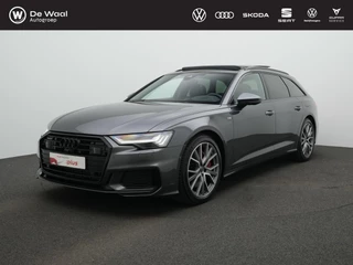 Audi A6 Avant 55 TFSI e Quattro Pro Line S Competition / S-Line | Panoramadak | Trekhaak | Nachtzichtassistent | Geheugenstoel | HD-Matrix LED | 360 Camera