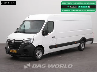 Renault Master 145PK L4H2 LED Airco Cruise Parkeersensoren v+a Euro6 L4 Long Maxi Airco Cruise control