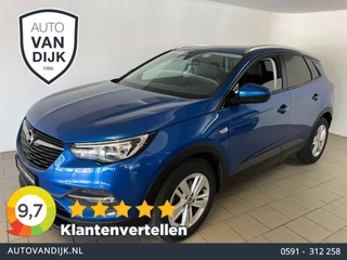 Hoofdafbeelding Opel Grandland X Opel Grandland X 1.2 Turbo Business + AIRCO NAVI CRUISE BLUEOOTH APPLE CARPLAY ELEK RAMEN CENT VERG VELGEN NIEUWSTAAT