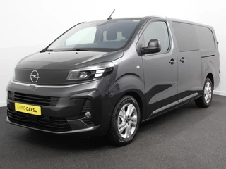 Hoofdafbeelding Opel Vivaro Opel Vivaro 2.0 Diesel 180 S&S L3 Automaat Dubbele Cabine 2 schuifdeuren Android Auto/Apple CarPlay Navigatie Keyless Entry&Start Climate Control Camera Cruise Control Houten afwerking laadruimte Trekhaak lichtmetalen velgen