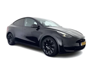 Tesla Model Y Long Range AWD 75 kWh [ 3-Fase ] {SOH-82%} (INCL-BTW) Aut. *PANO | AUTO-PILOT | LEATHER | NAVI-FULLMAP | MATRIX-LED | KEYLESS | CAMERA | DAB+ | HEATED-COMFORTSEATS | PRIVACY-GLASS | TOPVIEW | 20''ALU | TOWBAR*
