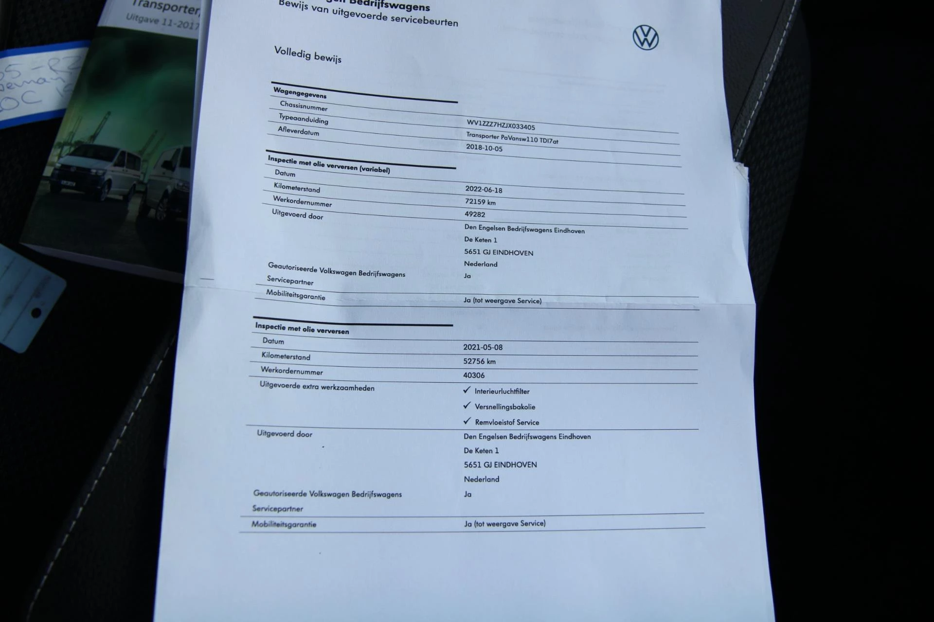 Hoofdafbeelding Volkswagen Transporter