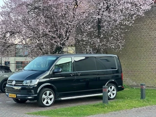 Volkswagen Transporter High Line L2H1 DSG 204 Pk Trekhaak Navi Cruise Schuifdeur L + R 1e eigenaar