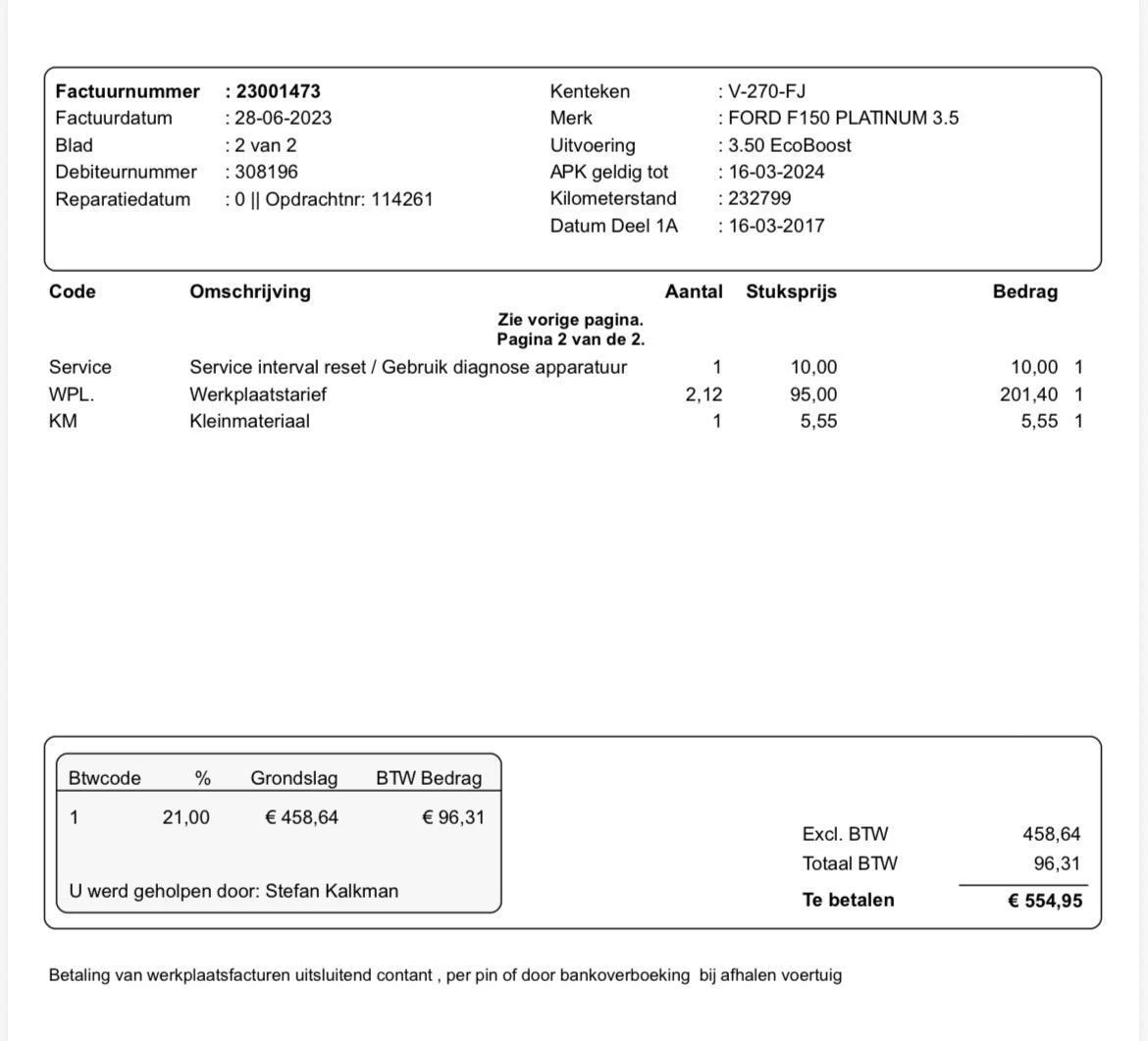 Hoofdafbeelding Ford F-150