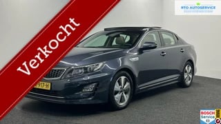 Hoofdafbeelding Kia Optima Kia Optima 2.0 CVVT Hybrid ExecutiveLine|Schuif/Kanteldak|Leer|