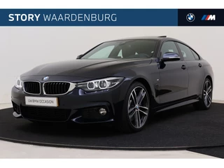 BMW 4 Serie Gran Coupé 430i High Executive M Sport Automaat / Schuif-kanteldak / Sportstoelen / Head-Up / M Sportonderstel / Stoelverwarming / Navigatie Professional
