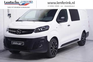 Opel Vivaro 2.0 CDTi 122 pk L3 Dubbel Cabine Navi, Camera Cruise Control, 19" LMV, Laadruimte Pakket, PDC V+A