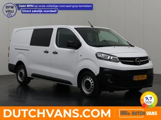 Opel Vivaro 2.0BlueHDi 145PK XL Dubbele Cabine | 6-Persoons | Navigatie | Camera | Airco | Cruise