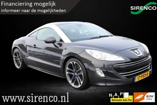 Hoofdafbeelding Peugeot RCZ Peugeot RCZ 1.6 200 pk Asphalt | lederen dash + stoelen met memory en stoelverwarming | bluetooth | climate & cruise control | navigatie