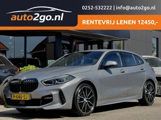 BMW 1 Serie 118i AUT7 M-SPORT EXECUTIVE LEDER NAVI CAMERA DIGI-DASH APLLE-CARPLAY LED LMV PDC