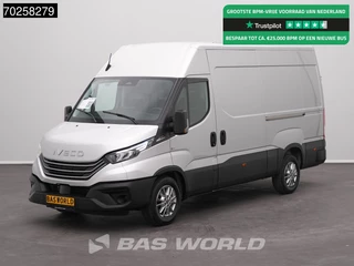 Iveco Daily 35S21 3.0L Automaat 2x Schuifdeur 210PK L2H2 2025-Model 3,5t Trekvermogen ACC LED CarPlay Camera Parkeersensoren Euro6 L2 12m3 Airco