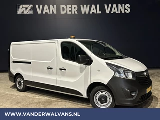 Opel Vivaro 1.6 CDTI 126pk L2H1 inrichting Euro6 Airco | Navigatie | Trekhaak | LED | Cruisecontrol Parkeersensoren, Bijrijdersbank