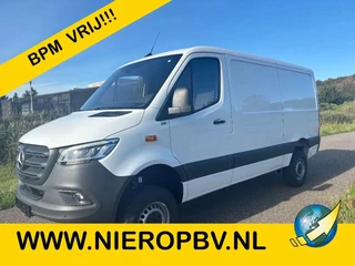 Hoofdafbeelding Mercedes-Benz Sprinter Mercedes-Benz Sprinter 319CDI L2H1 4X4 Automaat Airco Camera Trekhaak Apple CarPlay NIEUW BPM VRIJ