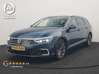 Volkswagen Passat Variant GTE Highline Plug in Hybrid 218pk Dealer O.H PHEV | Trekhaak af Fabriek | Adaptive Cruise | Alcantara Sportstoelen Memory & Massage  | Virtual | Parkassist & Camera | 18"L.M | Matrix LED | Keyless |
