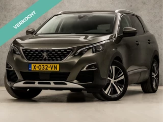 Peugeot 3008 1.2 PureTech Crossway Automaat (APPLE CARPLAY, GROOT NAVI, LEDER, ADAPTIVE CRUISE, 360 CAMERA, KEYLESS, SPORTSTOELEN, ELEK ACHTERKLEP, GETINT GLAS, NIEUWE APK, NIEUWSTAAT)