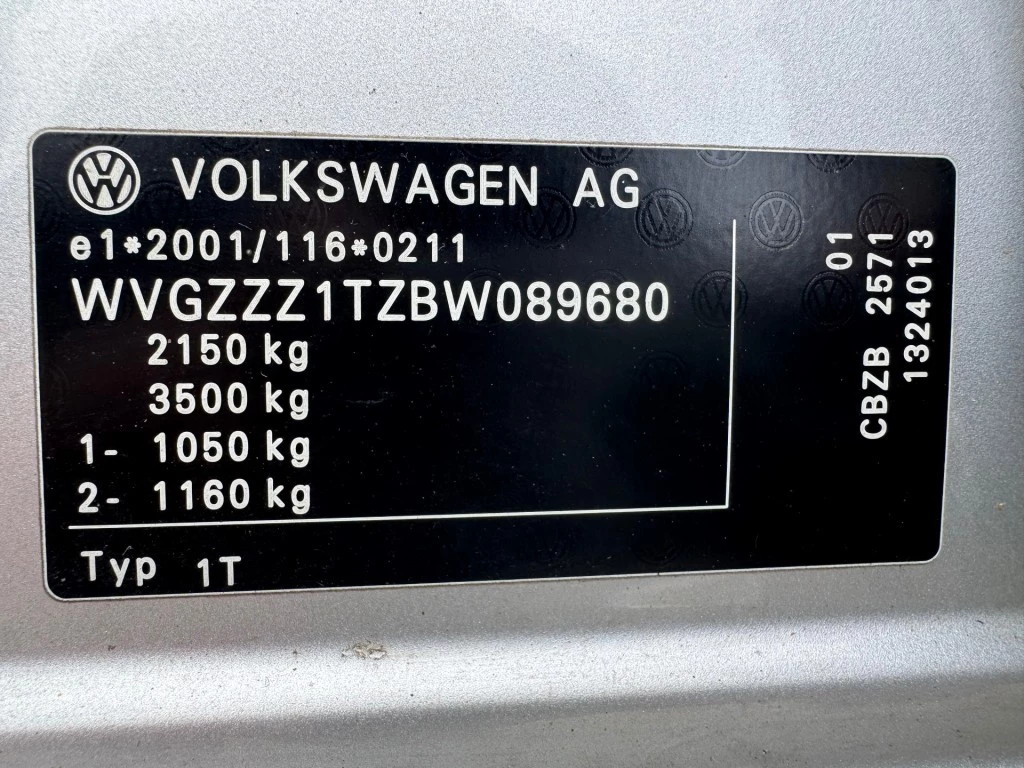 Hoofdafbeelding Volkswagen Touran